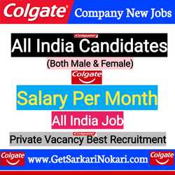 Colgate Company Jobs in India Careers at Latest Bumper Vacancy
COLGATE CAREERS INDIA