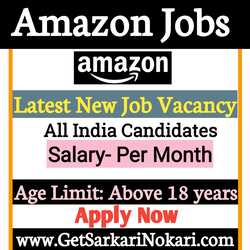 Amazon India Jobs for Freshers, amazon job logo