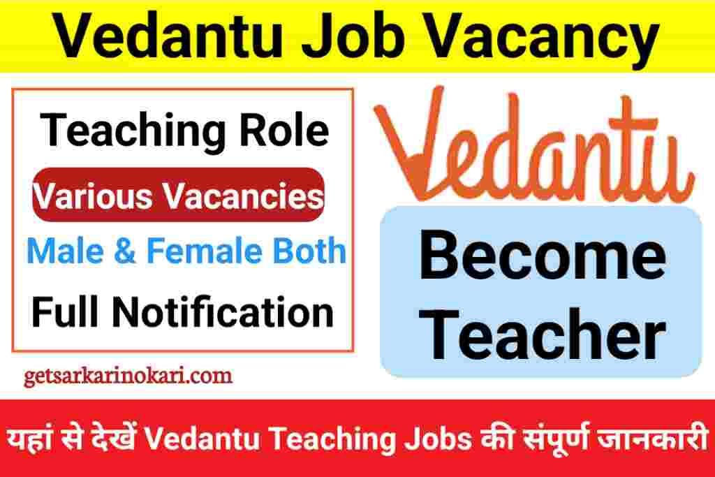 Vedantu Online Teaching Jobs