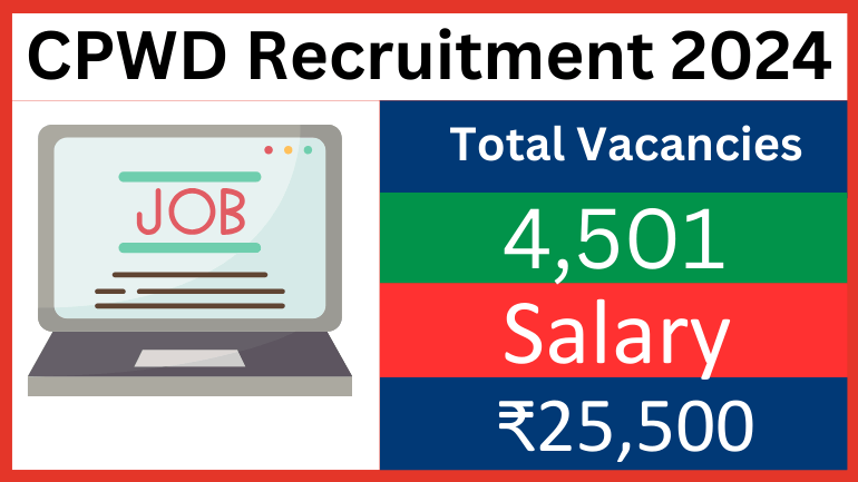 CPWD Recruitment 2024