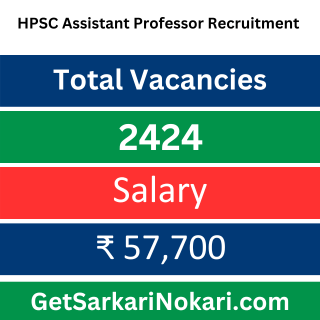 HPSC Assistant Professor Recruitment 1