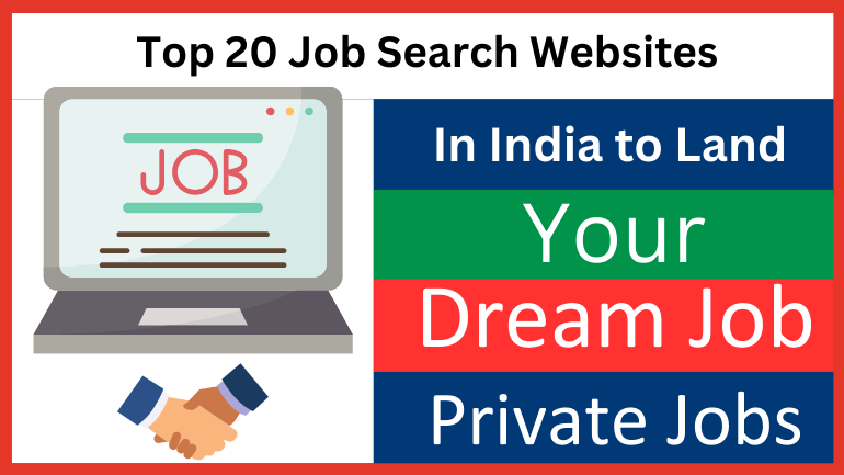 Top 20 Job Search Websites in India to Land Your Dream Job