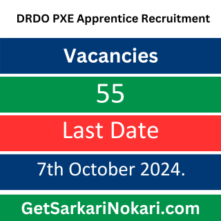 DRDO PXE Apprentice Recruitment 2024 1